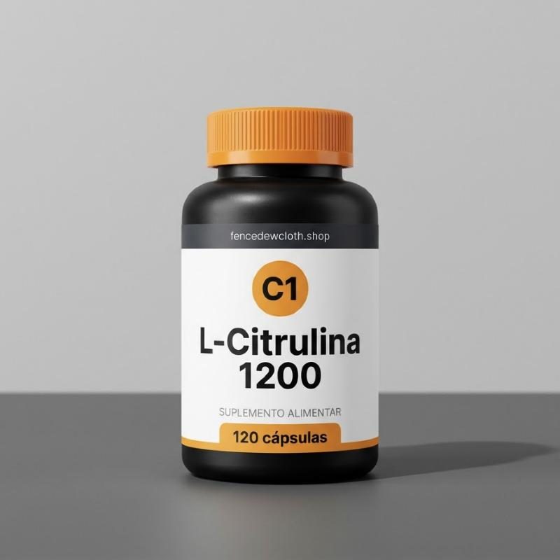 Fotografia do frasco L-Citrulina 1200, 120 cápsulas